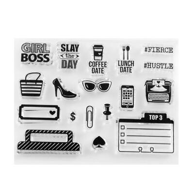 

Silicone Transparent Seals Clear Stamps for DIY Scrapbooking Photo Album