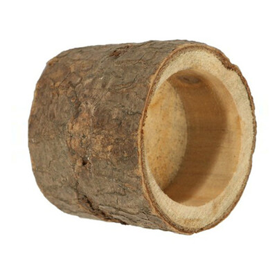 

Cylindrical Wooden Candlestick Candle Based Holder Table Desk Wedding Decor