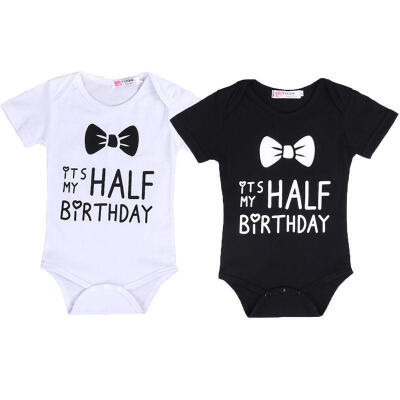 

Newborn Baby Boys Girls Romper Jumpsuit Playsuit Outfits Sunsuit Clothes Cotton