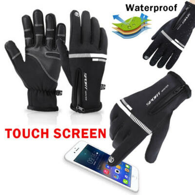 

Winter Warm Sports Gloves Windproof Waterproof Snowboard Ski Touch Screen Gloves