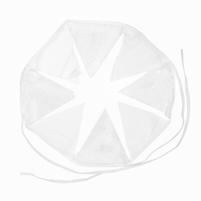 

12 Flags White Lace Cotton Flag Banner Pennant WeddingBirthday Party Decor
