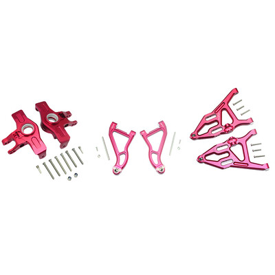 

Tailored Aluminum Front Upper&Lower ArmsKnuckle Arms Set For TRAXXAS 17 UDR RC Car