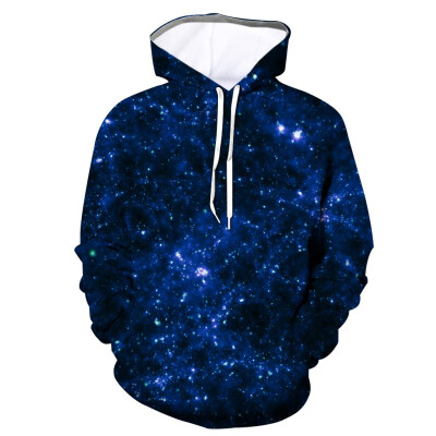 

Toponeto Mens Universe 3D Printed Hooded Galaxy Long Sleeve Sweatershirt Hoodie Tops