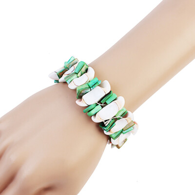 

Boho Style Shell Bracelets For Women Girls Handmade Multicolor Seashell Bracelet Beach Jewelry Gifts