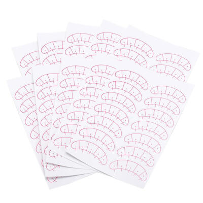 

70 Pairs Under Eye Pads Paper Patches Eyelash Extension Practice Stickers