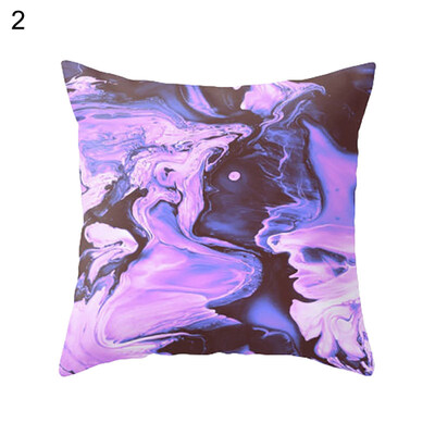 

Purple Style Tree Letters Printed Pillow Case Cushion Cover Home Sofa Car Decor