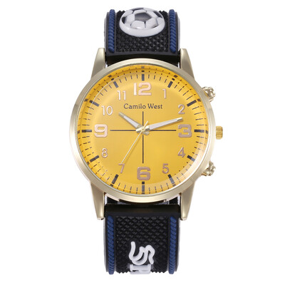 

New hot-selling mens sports silicone watch student break