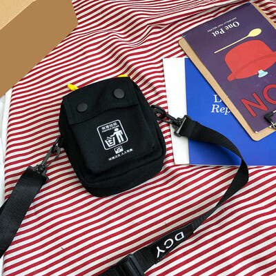 

Tailored Women Fashion Canvas Rubbish Bag Coin Purse Shoulder Messenger Casual Bags