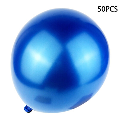 

Gobestart 50Pcs Chrome Shiny Metallic Latex Balloons for Birthday Wedding Grad Party BU