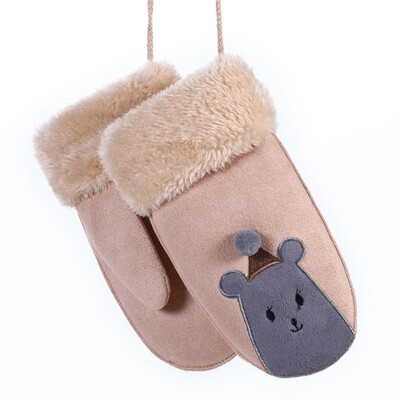 

New Winter Warm Kids Gloves Kids Stretch Knitted Mittens Kids Solid Girls Gloves Full Finger Glove Knitted Boys Gloves