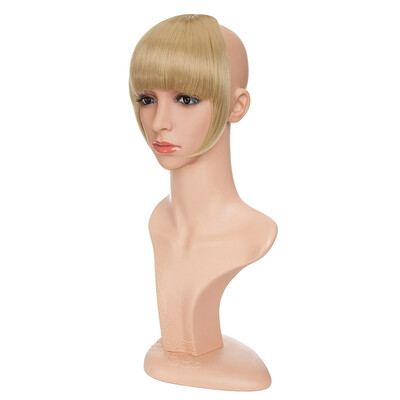 

Hair Bangs Clip in Hair Extensions Front Neat Bang Fringe One Piece Striaght Hairpiece Accessories