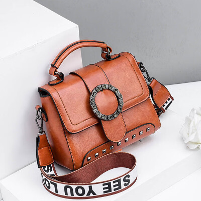 

High-level feeling of the new womens bag Korean version tide hand-held oblique carry fashion temperament feeling single shoulde