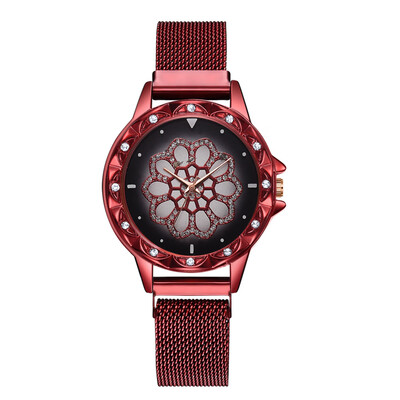 

Fashion alloy watch simple temperament ladies mesh belt watch quartz watch