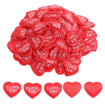 

100pcsSet Sponge Love Heart Shaped Confetti Petal Romantic Wedding Decor