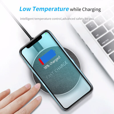 

10W Qi Fast Wireless Charger Phone Wireless Charging Charge For iPhone X XR  MaX 8 Samsung Note 8 S8 S9 Plus