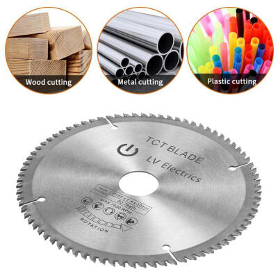 

Greensen 185mm Silver TCT Circular Saw Blade for Wood Cutting 80 Teeth 3Pcs Reduction Rings