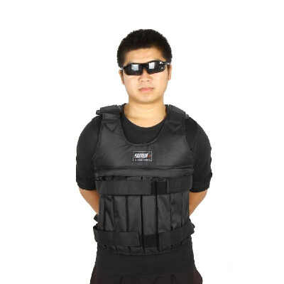 

Max Loading 20kg Adjustable Weighted Vest Weight Jacket Exercise Boxing Training Waistcoat Invisible Weightloading Sand Clothing