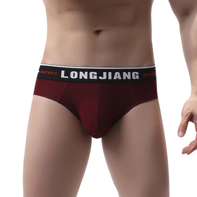 

Tailored Mens Solid Color Underwear Soft Breathable Knickers Short Sexy Briefs