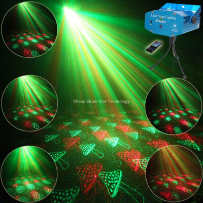 

Mini R&G Remote 24 Patterns Laser Projector Club Bar Dance Disco Home Party Xmas DJ Stage Effect Light Show Tripod R24