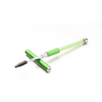 

Gobestart 1PCSHigh Quality Crystal Eyelash Brush Mascara Wands Applicator Spoolers Makeup