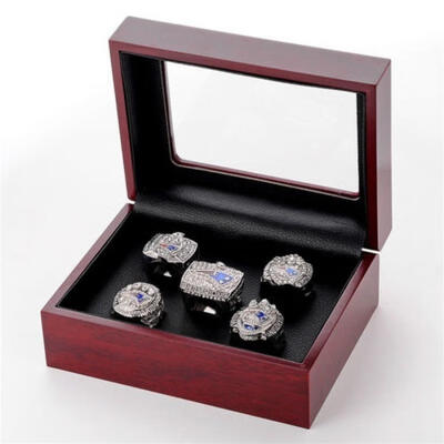 

FASHION New England Patriots World Championship Ring 5 PcsSet 2001 2003 2004 2014 2017