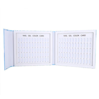 

Greensen Nail Polish Gel Color Display Card Acrylic Gel Tips Show Case Book Manicure Salon Accessory