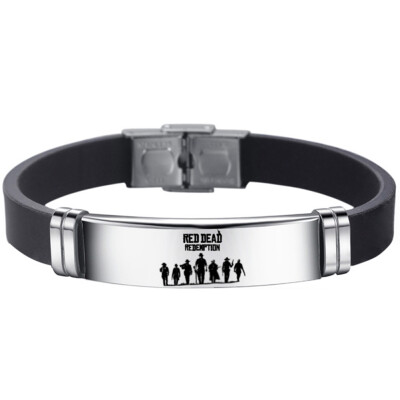 

1PC New Famous Game Redemption Lettering Printed Bracelet