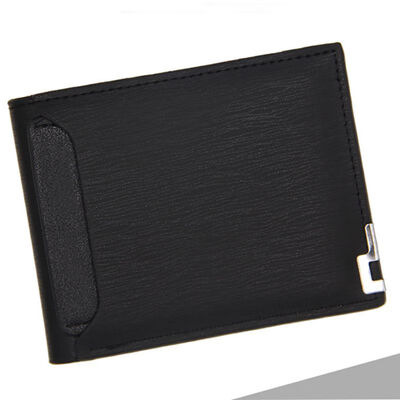 

Mens Ultrathin Slim Wallets Fashion Leather Short Coin Purse Wallets Quality Designer ID Plug-in Credit Card Holder Purse Wallet