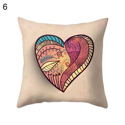 

Elephant Buddha Heart Deer Bus Pillow Case Cushion Cover Sofa Bed Car Cafe Decor