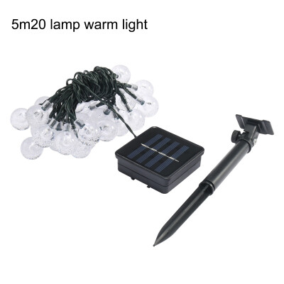 

Solar String Lights LED Water Drop Solar Fairy Waterproof Lights For Garden Patio Yard Home Parties