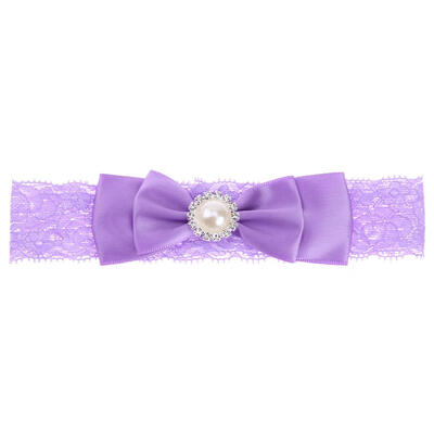 

Korean Baby Fashion Kids Girls Photography Lace Bowknot Headband Hair Band