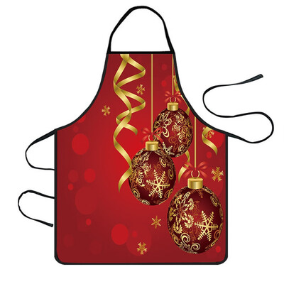

Siaonvr Christmas Decoration Waterproof Apron Kitchen Aprons Dinner Party Apron