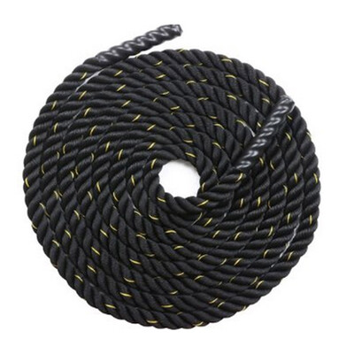 

Safe Lightweight Fitness Rope Home Gym Black & Golden Edge