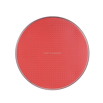 

57510W Wireless Charger Aluminium Alloy Flying Disk Fast Charging Pad for Samsung Galaxy S9S9 PlusS8S8 PlusNote 9iPhone X