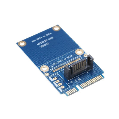 

mSATA to SATA Converter Mini SATA to 7Pin SATA Adapter HDD PCIe SSD Hard Drive