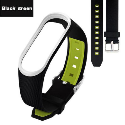 

New Replacement Wrist Strap for Xiaomi Mi Band 4 3 Watch Band Double Color Wristband TPU Applicable for Xiaomi Bracelet 3 4