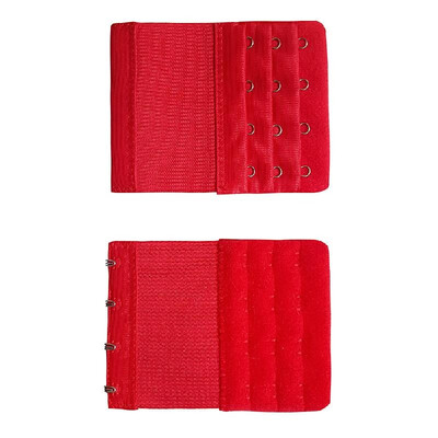 

Women 5PCS Bra Extension Buckle 4 Hook 3 Rows Adjustable Intimates Lengthened Bra Extenders