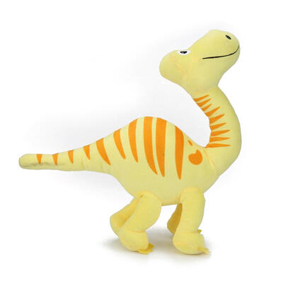 

Funny Pet Dog Toy Cartoon Dinosaur Plush Squeak Toy Dogs Bite Squeaker Toys