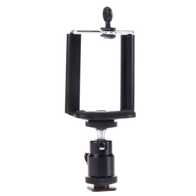 

Camera Tripod Flash Bracket Mount 14 Adapter Ball Head with Phone Holder