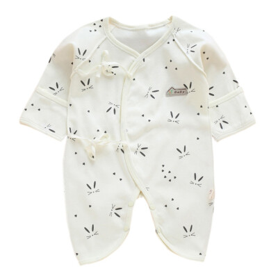 

Autumn Newborn Baby Cute Romper Long Sleeves 100 Cotton Baby Pajamas Cartoon Printed Newborn Baby Girls Boys Clothes 0-3M