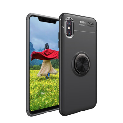 

Goowiiz Phone Case For Vivo V11V11 ProV11 IndiaV11iZ3i Luxury Metal Ring Magnetic Bracket TPU Shockproof Cooling