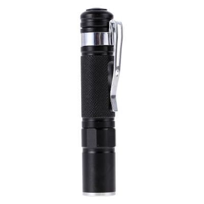 

A1 Super Mini Zoom Focus Portable 300LM LED Lamp Clip Penlight Flashlight