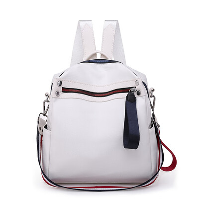 

Fashion shoulder bag female backpack Korean tide Joker Messenger bag small travel bag pu soft leather bag