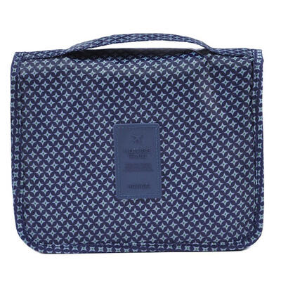 

Nylon Multi-lattice Makeup Storage Bag Bathroom Waterproof Hanging Wash Bag