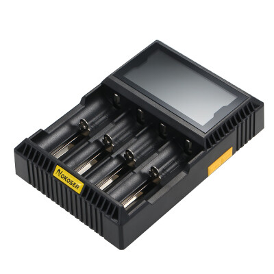 

NOKOSER D4U 4 Slot LCD Smart Battery Charger