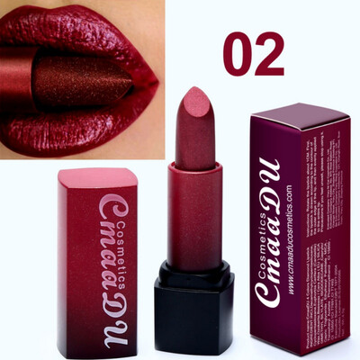 

Matte Lipstick Tube Waterproof Velvet Lip Stick Sexy Red Brown Pigments Makeup Matte Lipsticks Beauty Lips