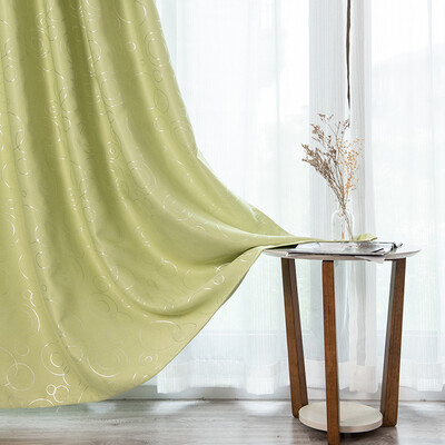 

Gobestart Leaves Curtain Tulle Window Treatment Voile Drape Valance 1 Panel Fabric