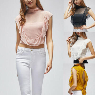 

Fashion Womens Ladies Summer Sleveeless Shirt Loose Casual Blouse Tops T-Shirt