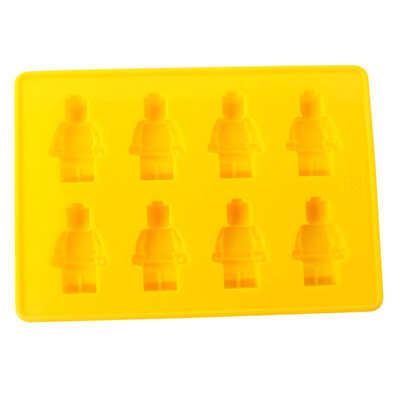 

Cake Moulds Lego Robot Building Bricks Silicone Ice Cube Tray Candy Chocolate Puncake Mold Baking Tools Bakeware