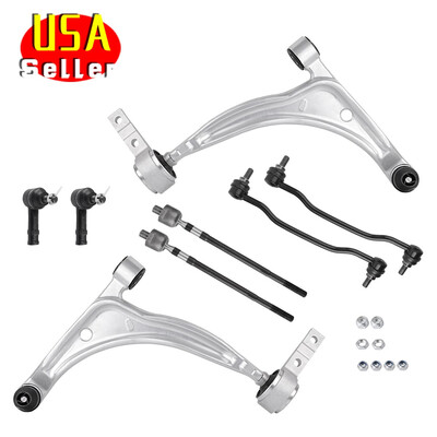 

For 2002 2003 2004 2005 2006 Altima Control Arm Tierod Sway Bar Ball Joint Kit